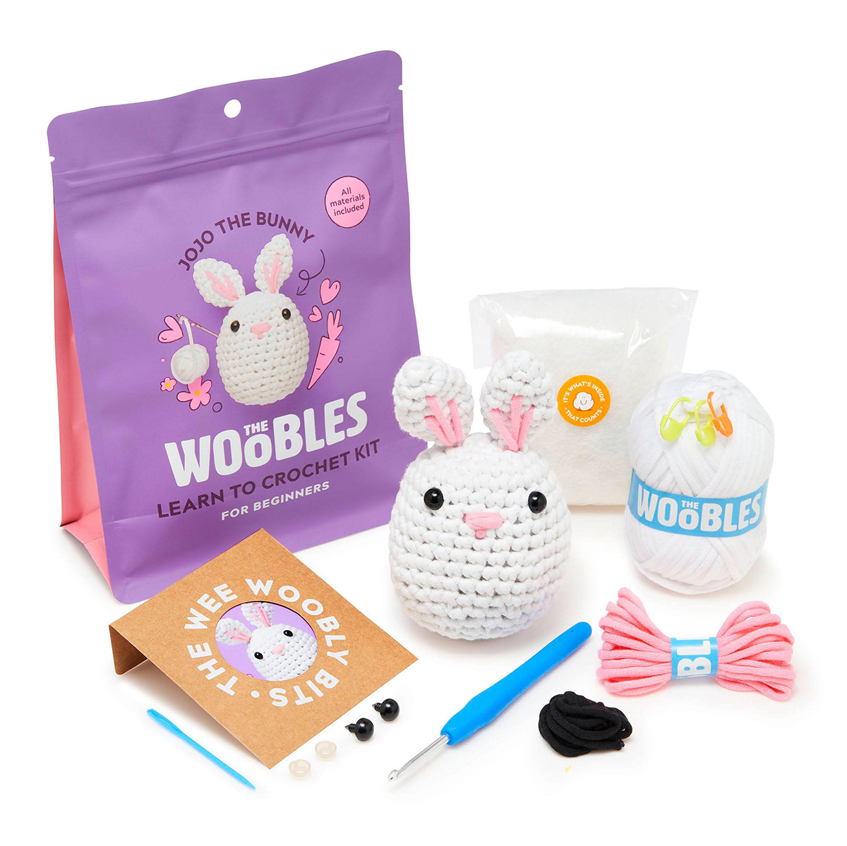 The Woobles Crochet Kit for Beginners | The Container Store